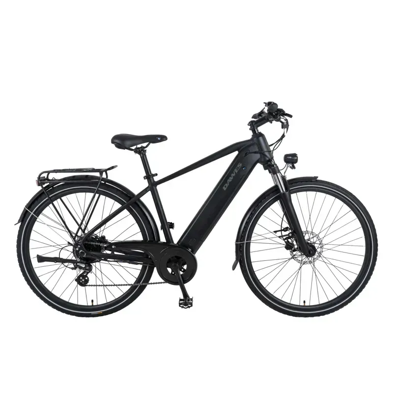 Dawes Spire 1.0 Crossbar Electric Bike in Black