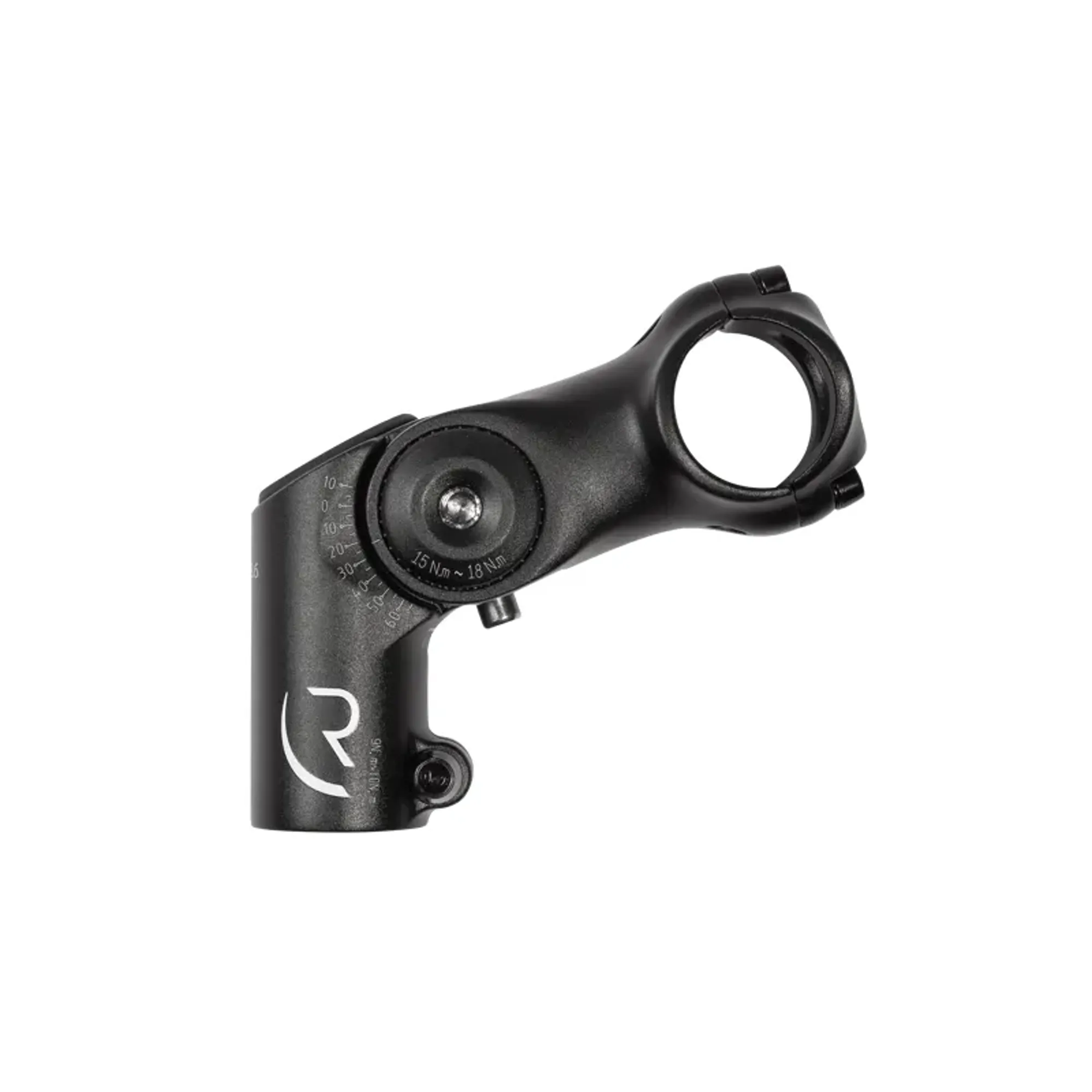RFR Raised Adjustable 31.8mm x 80mm MTB Stem in Black