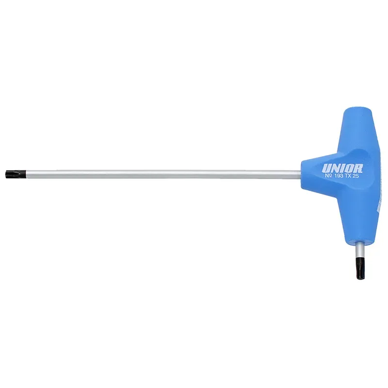 UNIOR TX Profile Screwdriver With T-Handle: BLUE tx 45