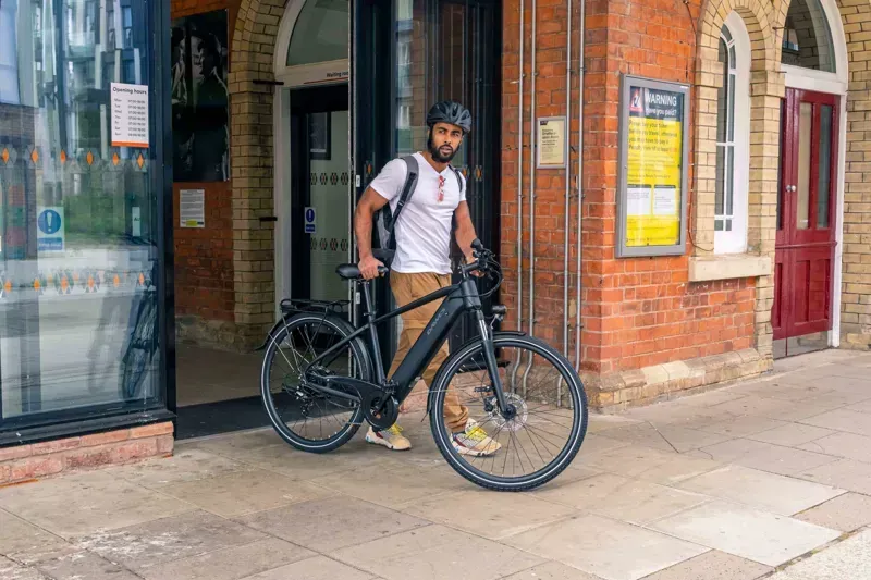 Dawes Spire 1.0 Crossbar Electric Bike in Black-2