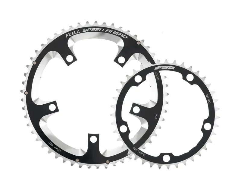 FSA Super Road Bike 2x11 Chainring in Black
