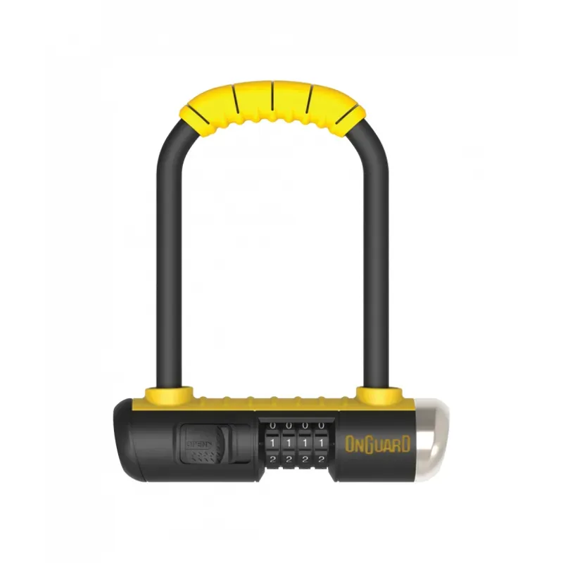 Bulldog Combo Lock Black/Yellow 230mm 115mm 8010c