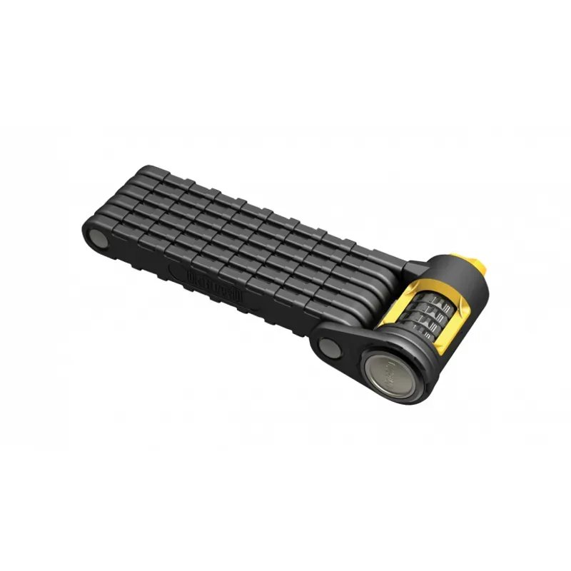 Link Plate Lock K9 Combo Black/Yellow 8115-1