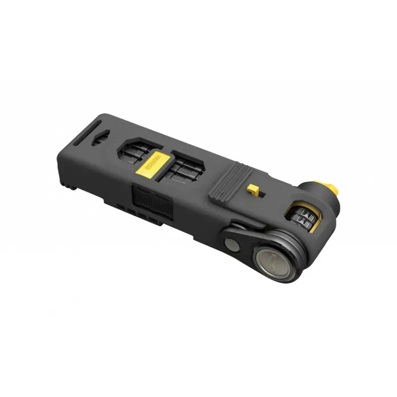 Link Plate Lock K9 Combo Black/Yellow 8115-2