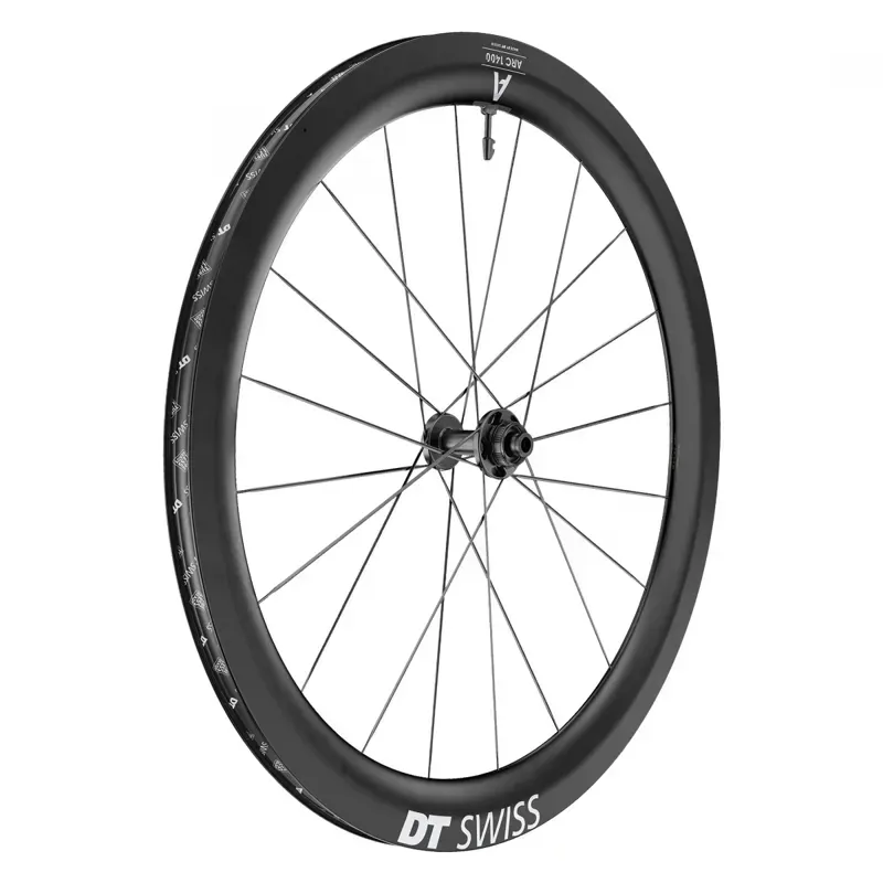 DT Swiss Arc 1400 Wide Dicut 55 700 622x22 100x12mmTA Wheel in Black