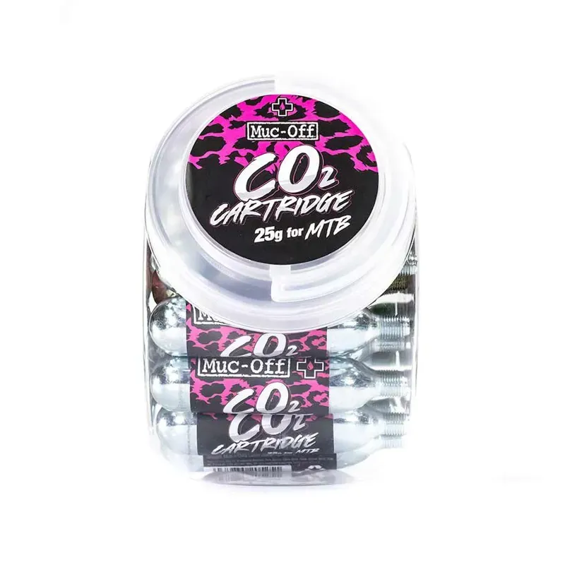 Muc-Off 25 Jar 25g CO2 Refill MTB Cartridges