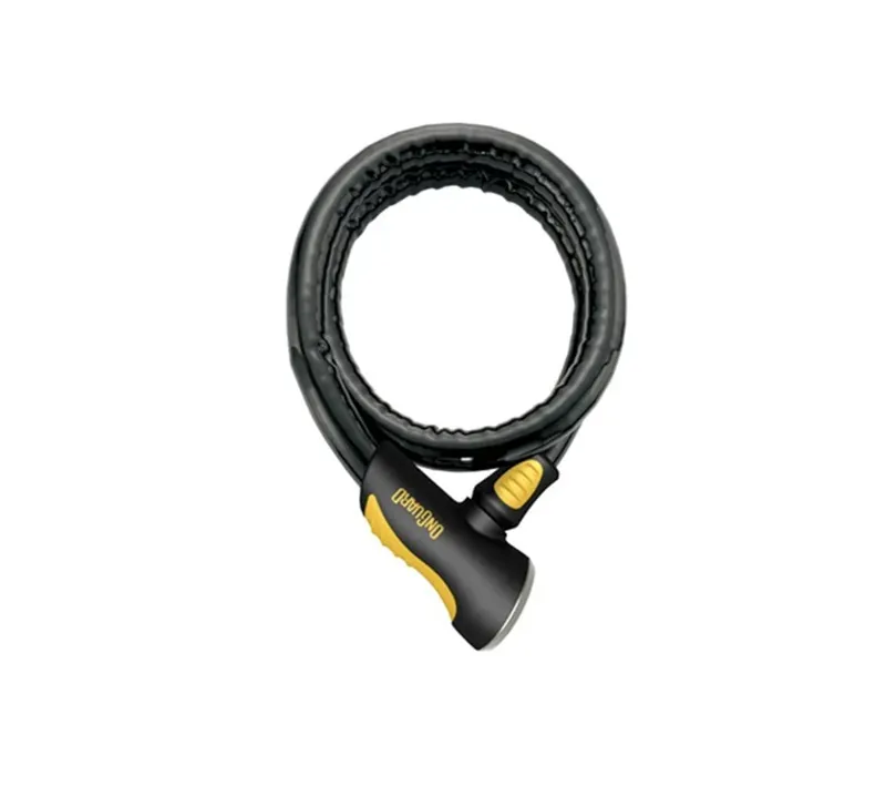 Onguard Rottweiler 8025 1800x25mm Armoured Cable Lock in Black/Yellow 