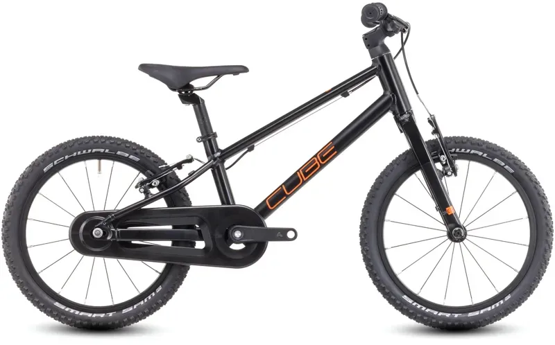 Cube Numove 160 Kids Bike In Black/Orange