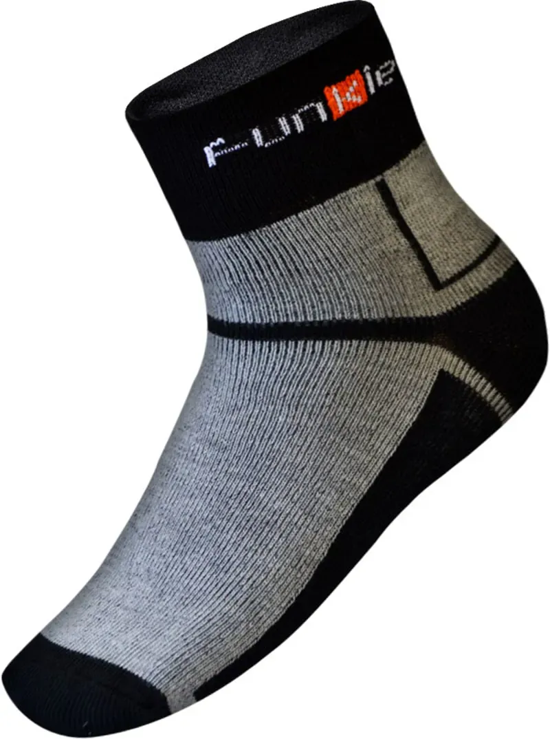 Funkier Lorca SK-44 Winter Thermo-Lite Socks In Grey/Black