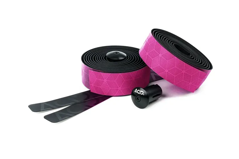 Acid Rc 3.0 Bar Tape in Black/Neon Pink