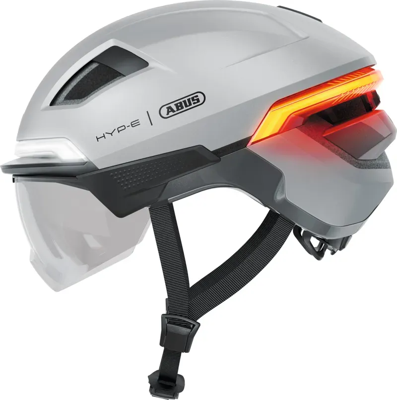 Abus HYP-E ACE Urban Commuting Helmet in Gleam