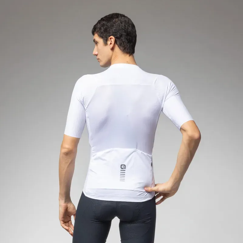 Ale Clothing Sprinter 2.0 R-EV1 Short Sleeved Jersey in White-1