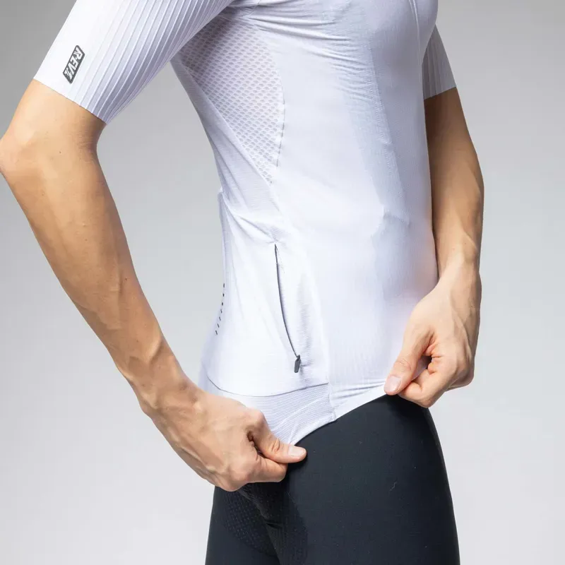 Ale Clothing Sprinter 2.0 R-EV1 Short Sleeved Jersey in White-3