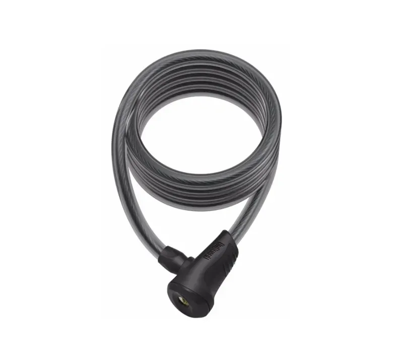 Neon Coil Cable Locks Black 1