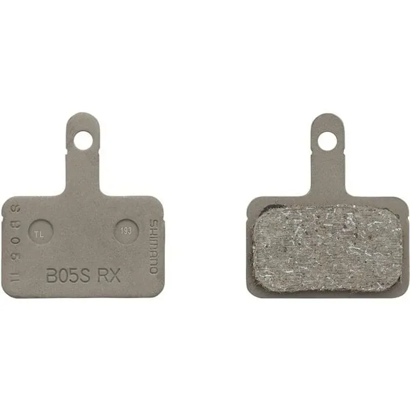BRBX B05S Resin Pad Steel Back Silver one size