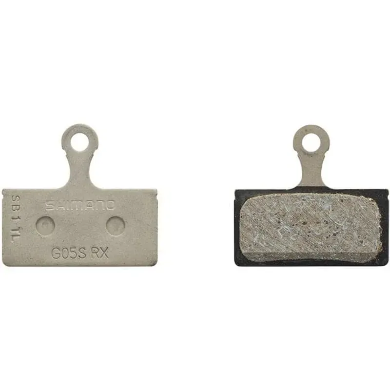 BRBX G05S Resin Pad Steel Back Silver one size-1