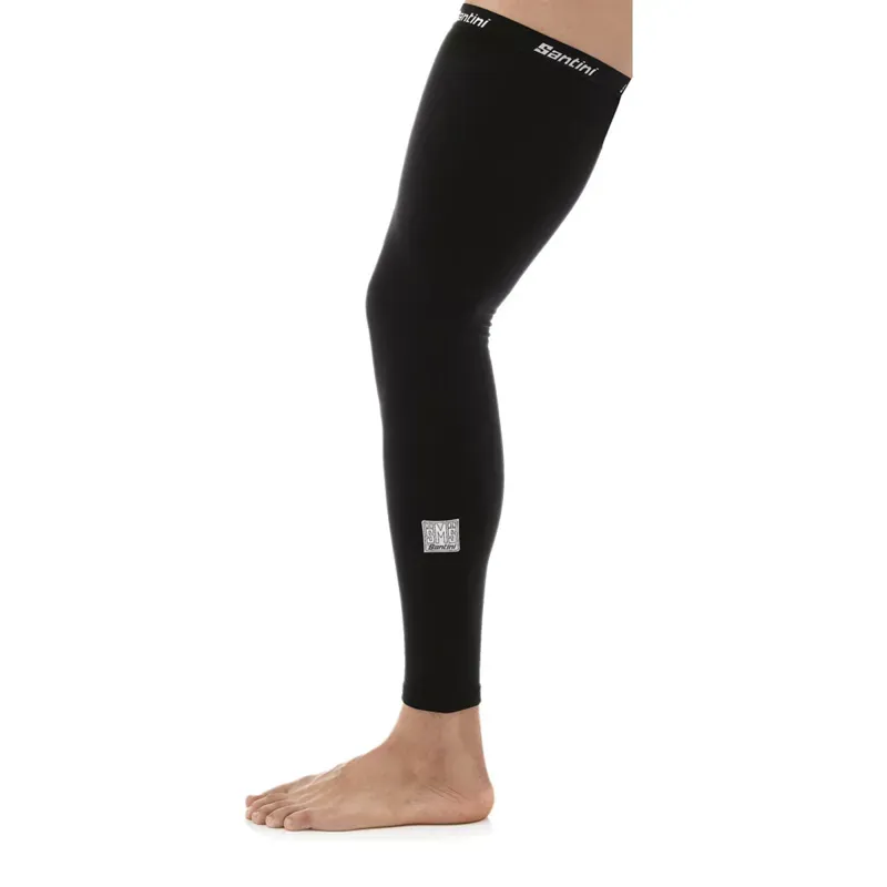 SANTINI 365 LEG WARMERS TOTUM - LARGE/XL - BLACK