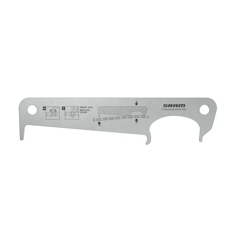 SRAM Chain Wear Check Tool for 0.8% wear chains T-Type