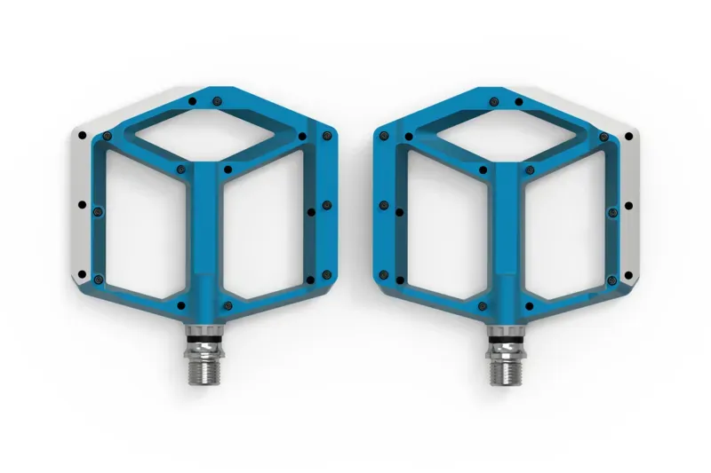 Acid Flat A1-CB Pedals in Blue