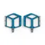 Acid Flat A1-CB Pedals in Blue
