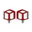 Acid Flat A1-CB Pedals in Red