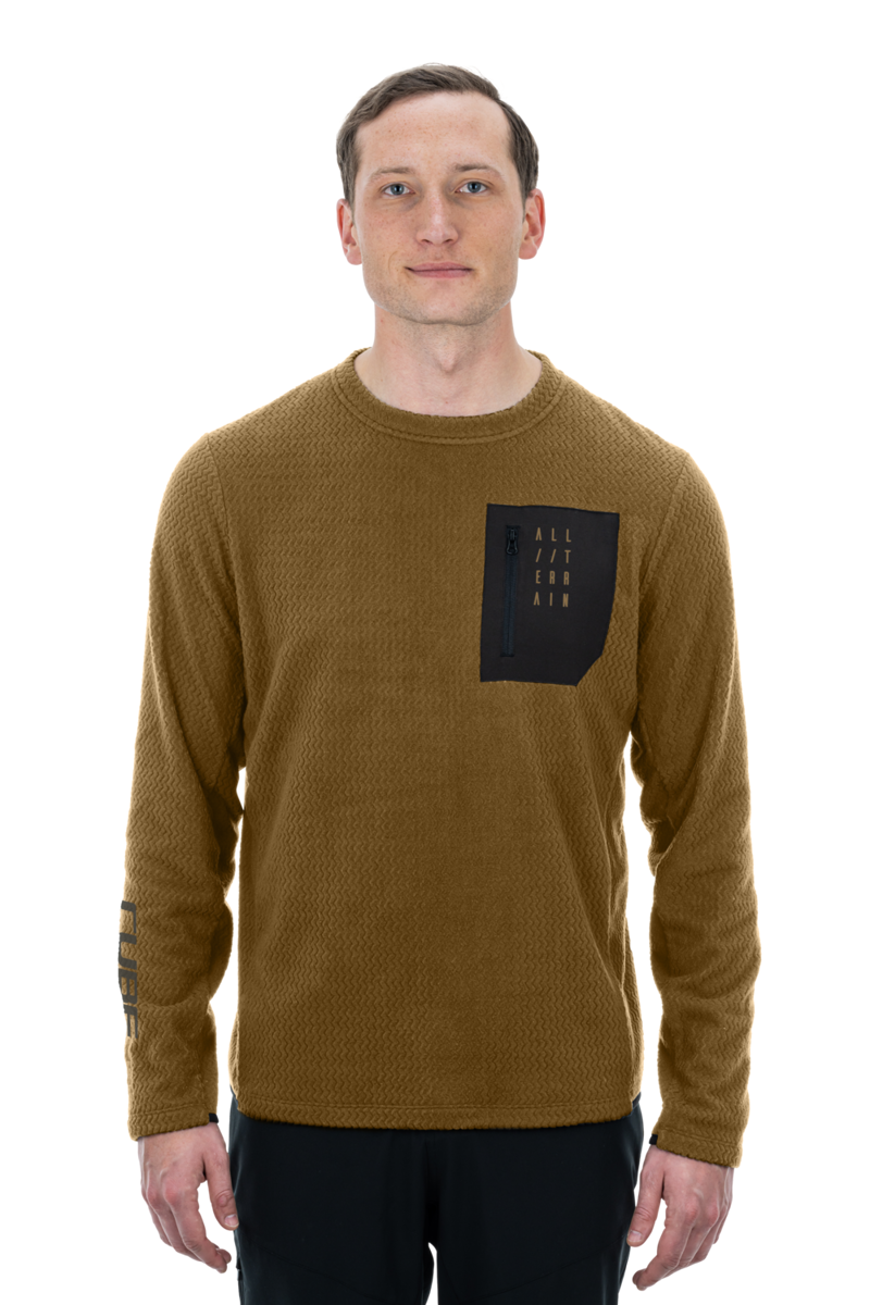 Cube ATX Long Sleeve Fleece Jersey in Brown