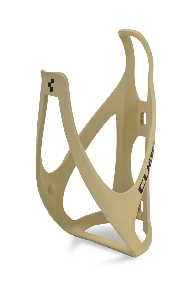 Cube HPP Bottle Cage in Matt Sand/Black