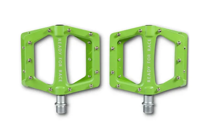 RFR Flat Race Pedals in Green