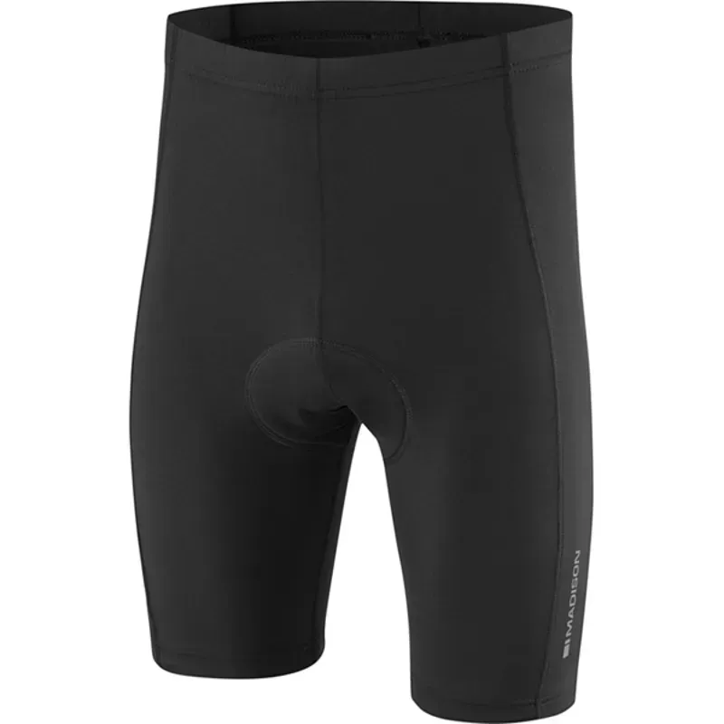 MADISON TRACK MENS SHORTS BLACK - XXL