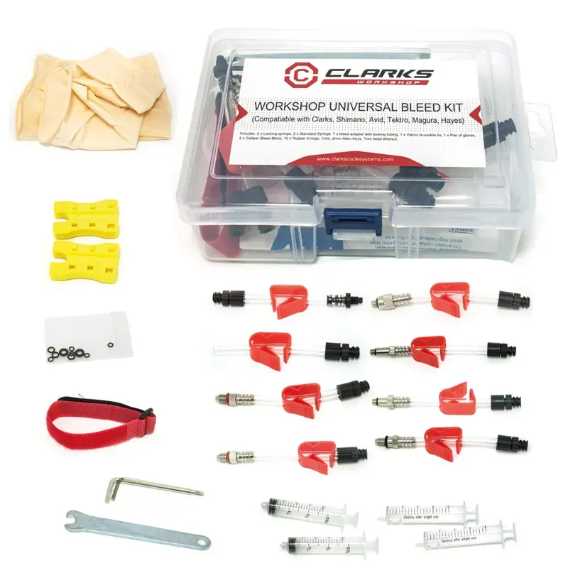 Clarks Universal Disc Brake Bleed Kit w/o Fluid - Shimano