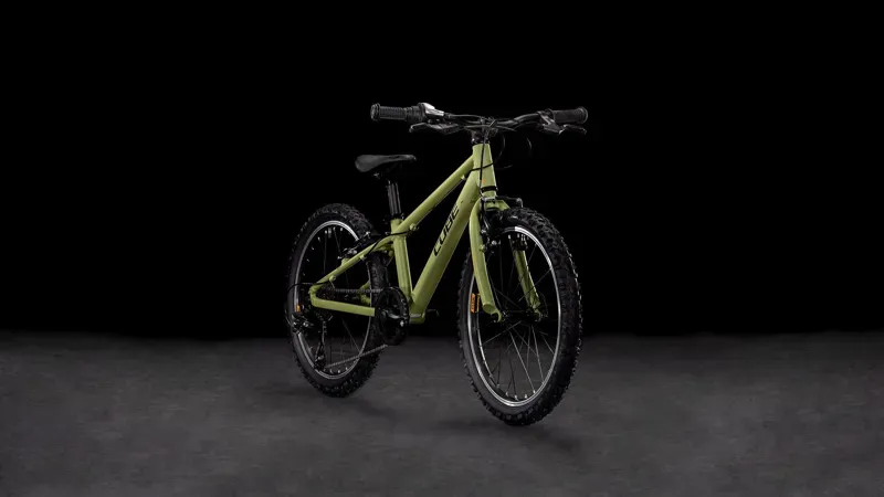 Cube Acid 200 2026 Kids Bike in Light Olive/Orange-1