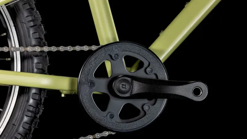 Cube Acid 200 2026 Kids Bike in Light Olive/Orange-5