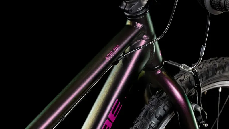Cube Acid 200 2026 Kids Bike in Molotov/Pink-2