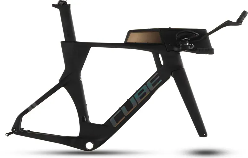 Cube Aerium C:68X TT Road Bike Frameset in Carbon/Prism