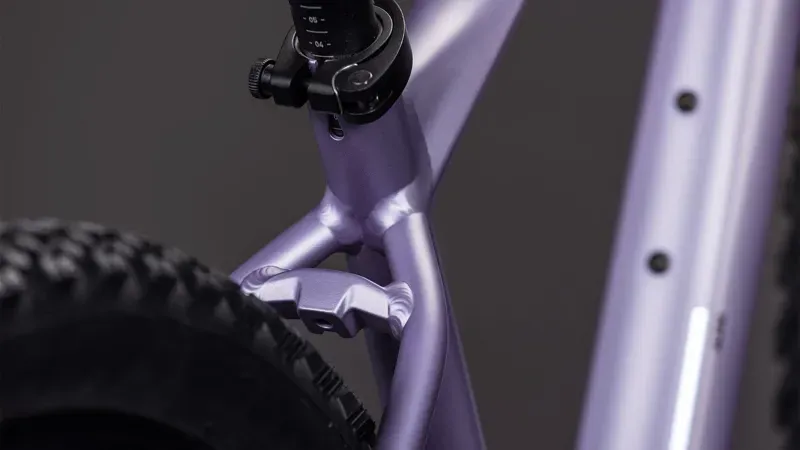 Cube Aim One Mountain Bike in Light Purple/Chrome-3