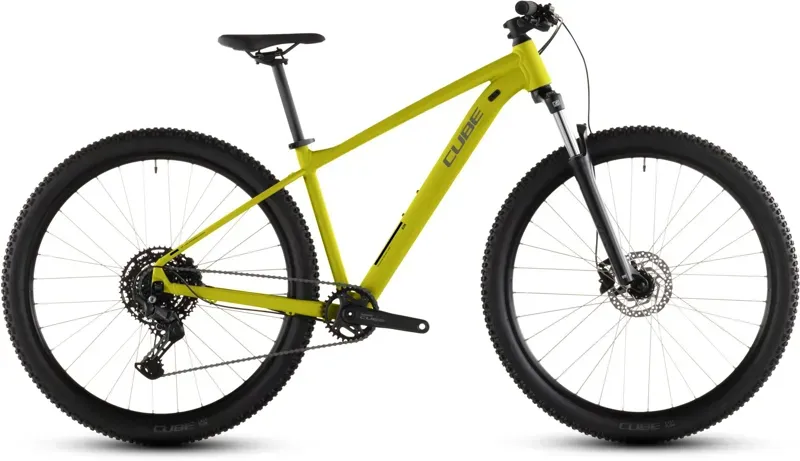 Cube Aim Pro Mountain Bike in Lizard/Black
