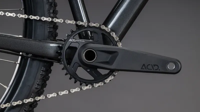 Cube Aim SLX Mountain Bike in Slate Black/Black-4