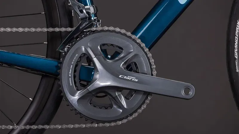 Cube Attain Pro Road Bike in Nautica/Prism-4