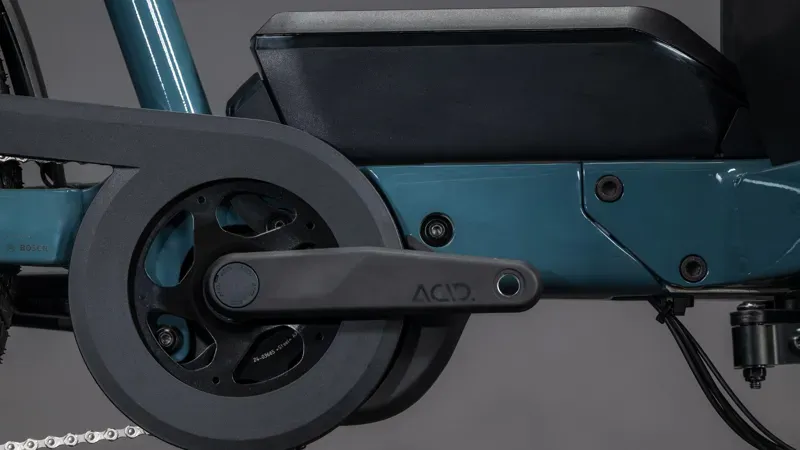 Cube Cargo Hybrid 800 E-Cargo Bike in Storm/Reflex-4