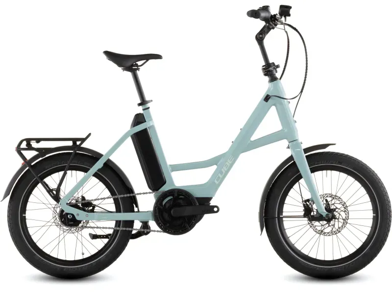 Cube Compact Hybrid Comfort 545 eMountain Bike in Sky Light Blue/Blue