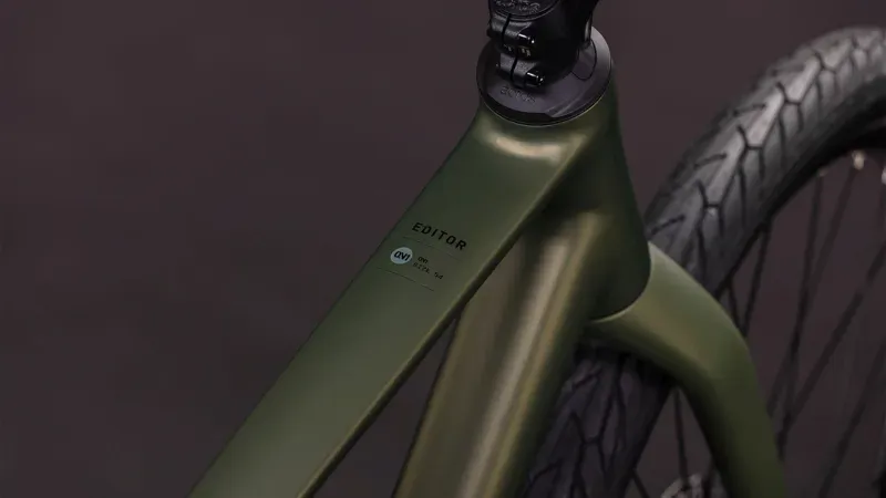 Cube Editor One Hybrid Bike in Reed Green/Black-1