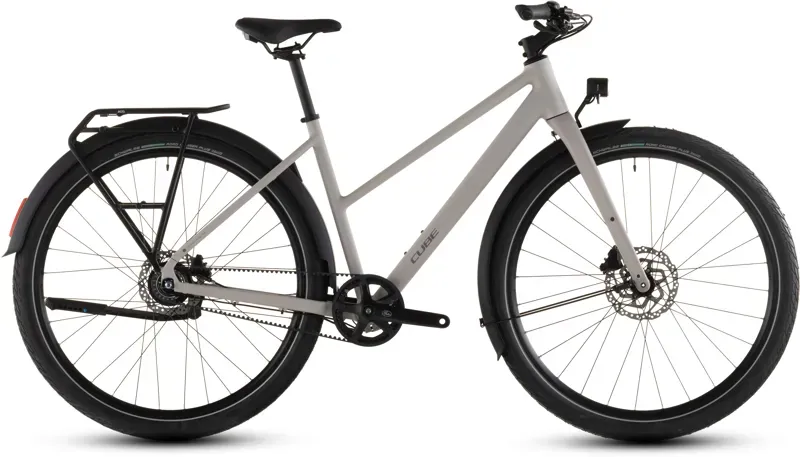 Cube Editor Pro FE Hybrid Bike in Oat Grey/Grey-2