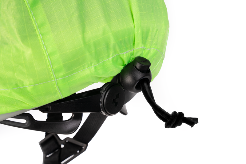 Cube Helmet Rain Cover in Green-2