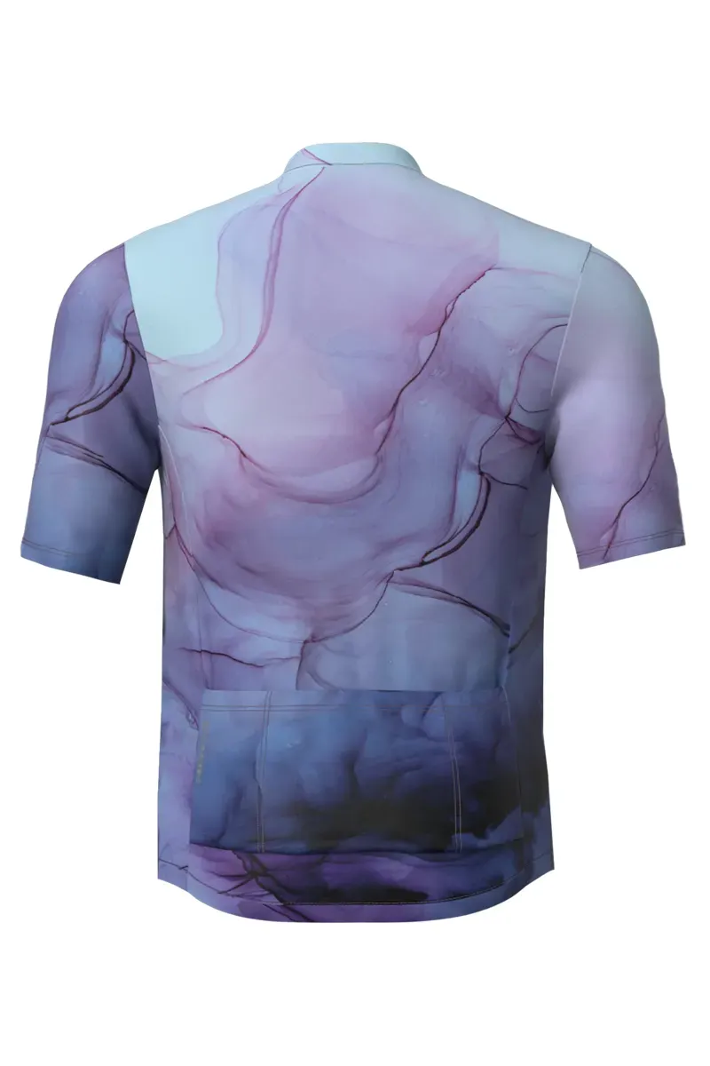 Cube Jersey Cmpt Artline S/S in Blue/Purple-1