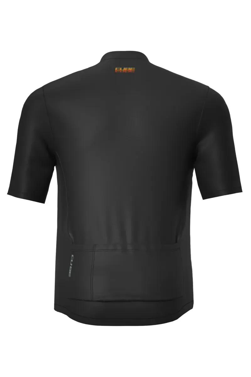 Cube Jersey Cmpt S/S in Black-1