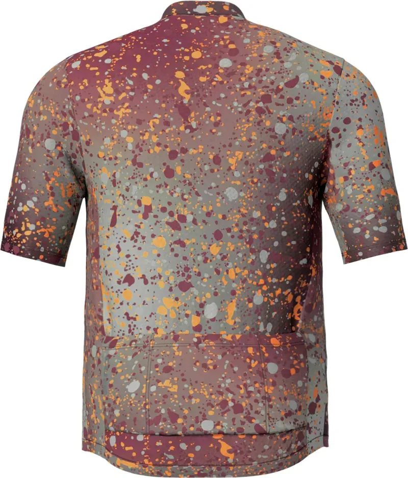 Cube Jersey Cmpt Sprinkle S/S in Brown-1