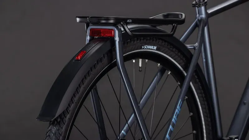 Cube Kathmandu EXC Hybrid Bike in Metallic Grey/Chrome-5