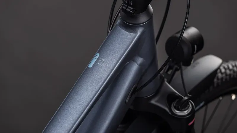 Cube Kathmandu EXC Hybrid Bike in Metallic Grey/Chrome-9