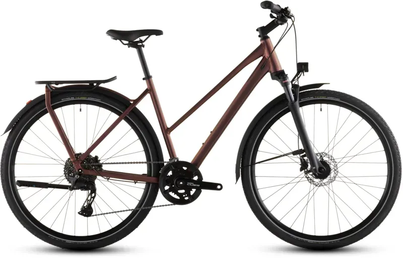 Cube Kathmandu Pro Hybrid Bike In Sunglow/Prizm-2