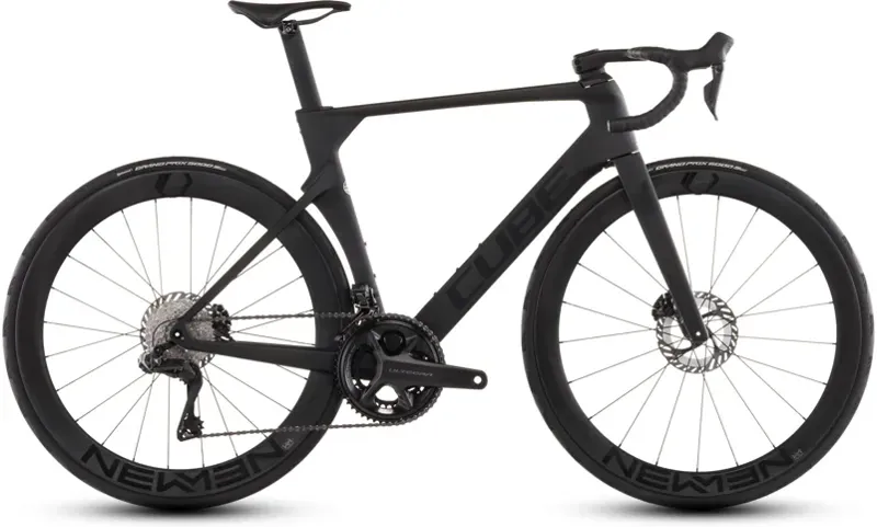 Cube Litening Aero C:68X Race Road Bike In Blackline